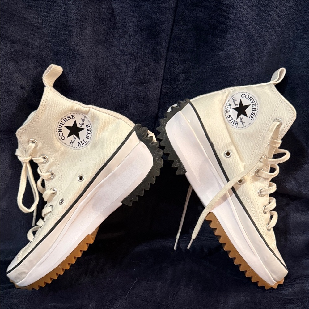 Converse Women's Off-White High-Top Sneakers